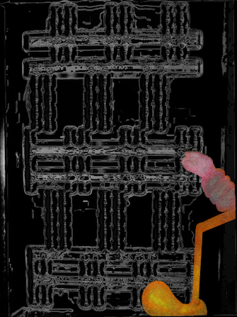 Tamara K. E., B in My Bedroom (aus der Serie: Revisiting Fear), 2018