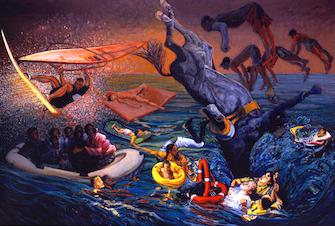 Norbert Tadeusz, Beider Sizilien (Mare), 2006, &copy; VG Bild-Kunst, Bonn, photo: Christoph Münstermann