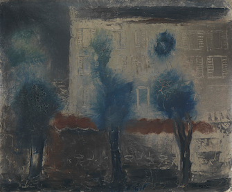 Jean Fautrier, La terrasse de café, 1928