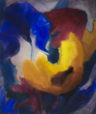 Herbert Beck, Farbakkord (Blüten), um 1963, &copy; Nachlass Herbert Beck