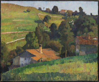 Alexej von Jawlensky, Wasserburg am Inn, ca. 1907, &copy; Linda Inconi-Jansen