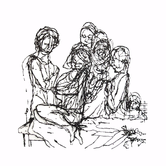 Wolf Hamm, Der Familienkreis, from the series: Der Familienkreis, 2015, &copy; Wolf Hamm