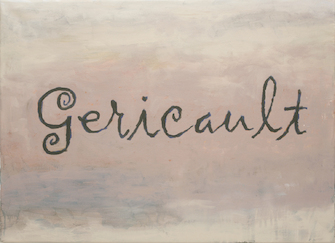 Heribert C. Ottersbach, Géricault (aus der Serie "Signatur mit Bild"), 2015, &copy; H.C. Ottersbach + VG Bild-Kunst, Bonn