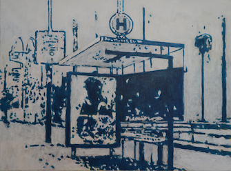 Heribert C. Ottersbach, Wartestelle (2), 2018/19, &copy; H.C. Ottersbach + VG Bild-Kunst, Bonn