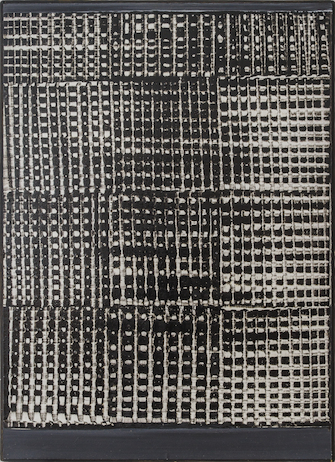 Heinz Mack, Dynamische Struktur Schwarz-Weiß, 1959, &copy; Heinz Mack + VG Bild-Kunst, Bonn