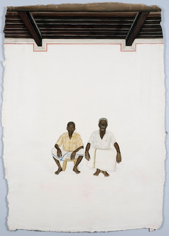 Desmond Lazaro, Two Men from Chettinad, 2011, &copy; Desmond Lazaro