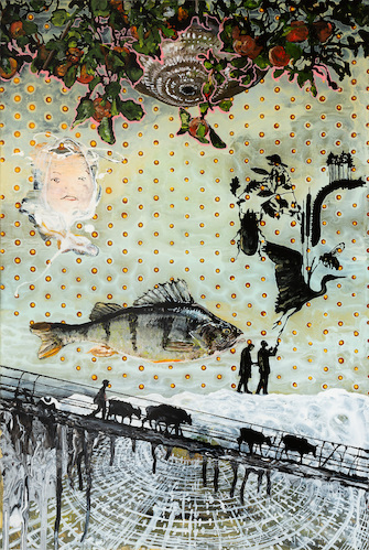 Wolf Hamm, Im Reich der Fische, 2020, &copy; Linda Inconi-Jansen