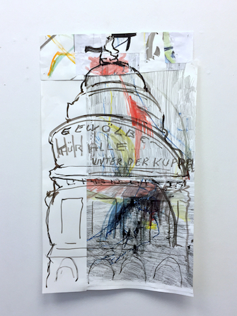 Chris Reinecke, Gewölbe für alle. Unter der Kuppel., 2016/2017