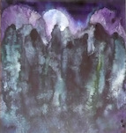 Herbert Beck, Apokalyptische Landschaft, um 2000