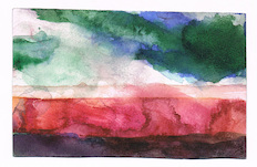 Herbert Beck, Meditative Landschaft (Seestück)