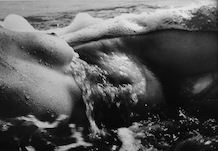 Lucien Clergue, Nu de la mer, 1956, &copy; VG Bild-Kunst, Bonn