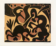 Pablo Picasso, Pique (noir et beige), 1959