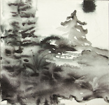 Andrea C. Hoffer, O.T. I (s/w Landschaft), 2008