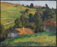 Alexej von Jawlensky, Wasserburg am Inn, ca. 1907, &copy; Linda Inconi-Jansen