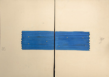 Desmond Lazaro, Study for Blue House II Part 1 und Part 2, &copy; Desmond Lazaro