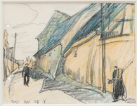 Lyonel Feininger, Straßenszene, 1911, &copy; VG Bild-Kunst, Bonn