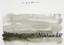 Heribert C. Ottersbach, Morandi (4.4.60) (aus der Serie "Signatur mit Bild"), 2016, &copy; H.C. Ottersbach + VG Bild-Kunst, Bonn