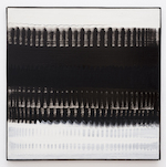 Heinz Mack, Dynamische Struktur Schwarz-Weiß, 1959