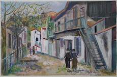 Maurice Utrillo, Le Marquis à MONTMARTRE
