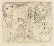 Pablo Picasso, Marie-Thérèse rêvant de métamorphoses, 1933