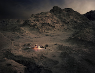 Thomas Wrede, Fred & Red’s Cafe (aus der Serie 'Real Landscapes'), 2015, &copy; Thomas Wrede, VG-Bildkunst, Bonn