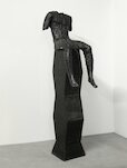 Magdalena Abakanowicz, Sitting Figure on Tall Base, 2001
