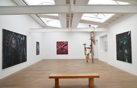 Hartmut Neumann. Üppige Kernzone, Beck & Eggeling, Düsseldorf, 2013 (c) Beck & Eggeling International Fine Art