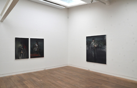 Nikos Aslanidis. Painting, Beck & Eggeling, Düsseldorf 2014 (c) Beck & Eggeling International Fine Art