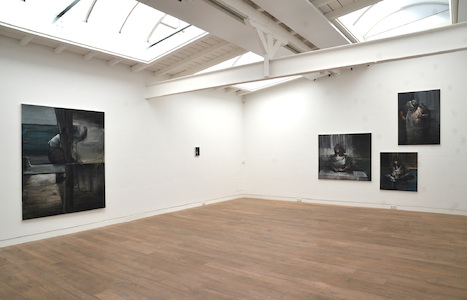 Nikos Aslanidis. Painting, Beck & Eggeling, Düsseldorf 2014 (c) Beck & Eggeling International Fine Art