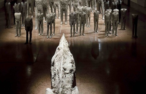 Abakanowicz. Crowd and Individual, San Giorgio Maggiore, Beck & Eggeling, 2015 (c) Alessandra Chemollo