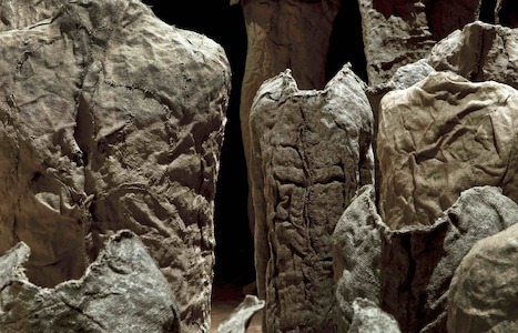 Magdalena Abakanowicz. Crowd and Individual, Insel San Giorgio Maggiore, realize (c) Alessandra Chemollo