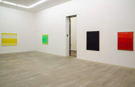 HEINZ MACK. ZERO-MALEREI, Akademie-Galerie – Die Neue Sammlung, Düsseldorf, 2017 (c) Beck & Eggeling International Fine Art