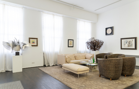 Pablo Picasso und zwei Skulpturen von Manolo Valdes, Beck & Eggeling Internation (c) 