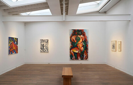 Ottersbach, Bilder aus dem Proberaum, Beck & Eggeling, Düsseldorf 2013 (c) Beck & Eggeling International Fine Art