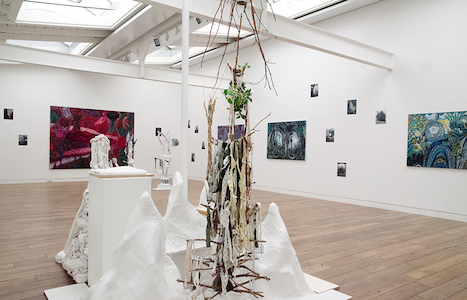 Hartmut Neumann. Überwachsen und Verschwunden, Beck & Eggeling, Düsseldorf, 2018 (c) Beck & Eggeling International Fine Art