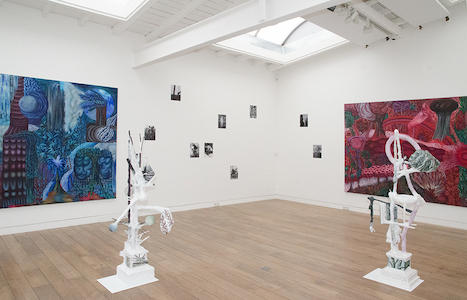 Hartmut Neumann. Überwachsen und Verschwunden, Beck & Eggeling, Düsseldorf, 2018 (c) Beck & Eggeling International Fine Art