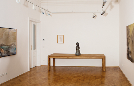 Leiko Ikemura, Beck & Eggeling, Wien, 2017 (c) Peter Schuhböck