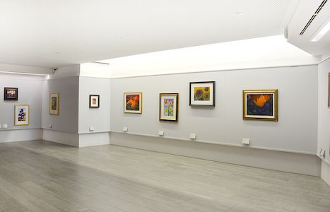 Beck trifft Nolde, Olaf Gubransson Museum, 2018, Installationsansicht LR1 (c) Eva Winter, Olaf Gubransson Museum