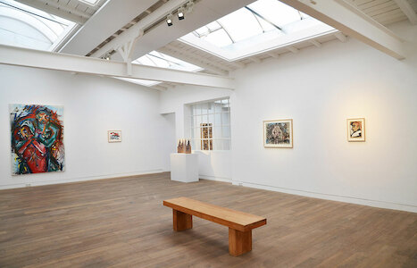 Ottersbach, Bilder aus dem Proberaum, Beck & Eggeling, Düsseldorf 2013 (c) Beck & Eggeling International Fine Art