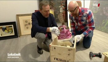 WDR Lokalzeit: Mit einem Galeristen aus Düsseldorf auf der TEFAF, 2019