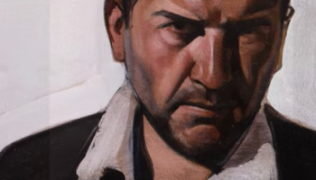 Der schottische Maler Stephen Conroy