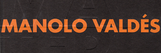 Manolo Valdés. Los Materiales