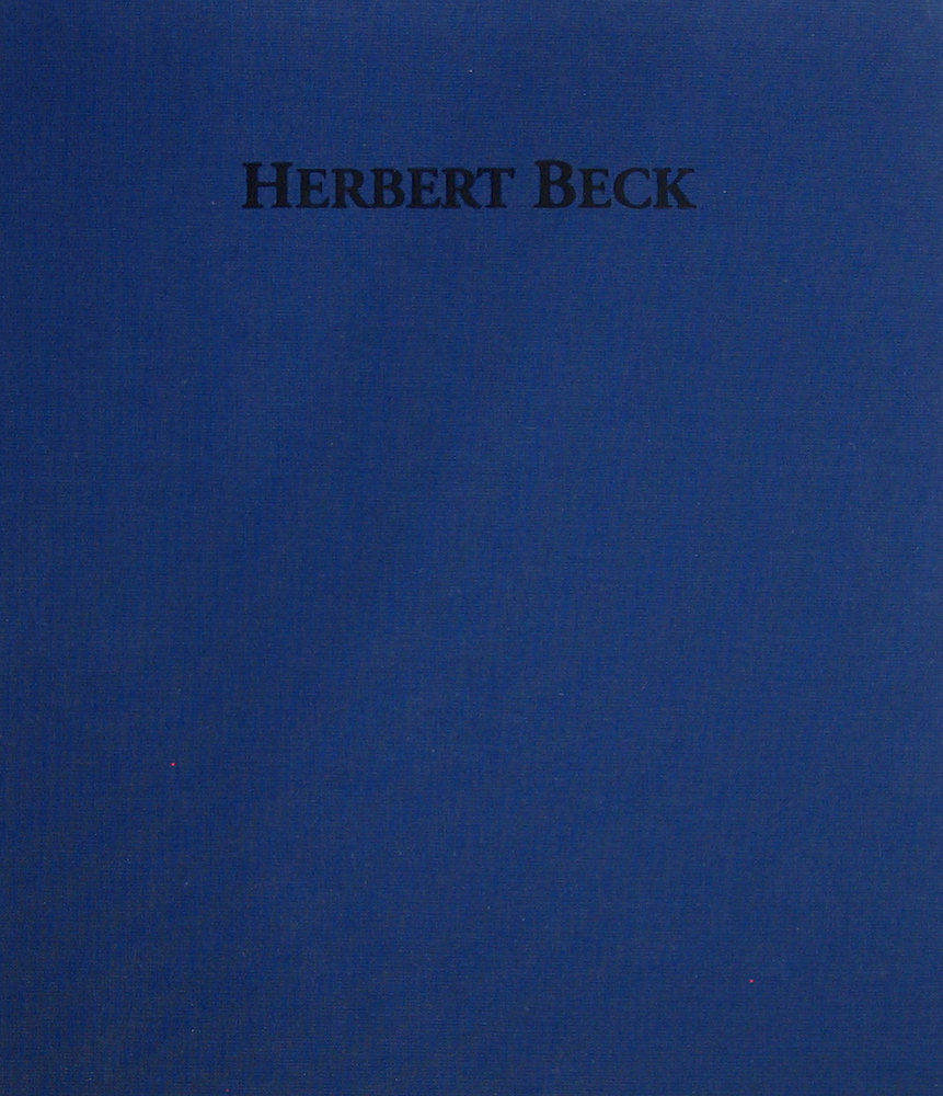 Herbert Beck. Ölbilder und Aquarelle